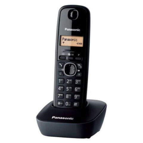 Ασύρματο Τηλέφωνο Panasonic KX-TG1611SPH Μαύρο Κεχριμπάρι