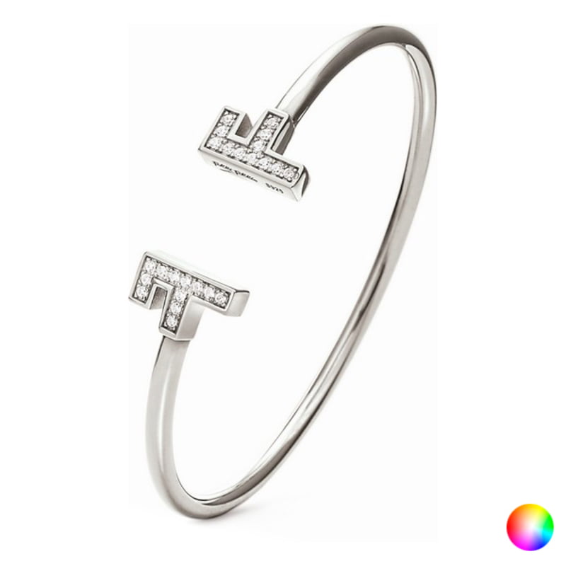 Μπρασελέ Folli Follie F Αυθεντικό ασήμι (Ø 58 mm)