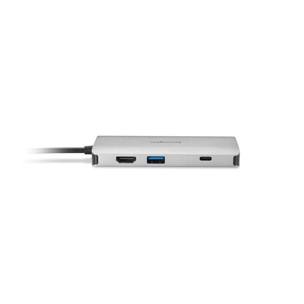 USB Hub Kensington K33820WW Μαύρο Ασημί