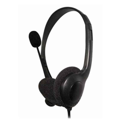 Ακουστικά με Μικρόφωνο Omega FIS1020 στέρεο Μαύρο