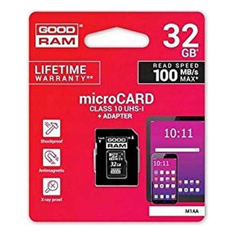 Κάρτα micro SD GoodRam M1AA Μαύρο