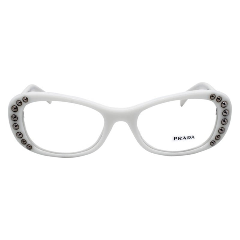 Γυναικεία Σκελετός γυαλιών Prada PR21RV-7S31O1 Λευκό (ø 53 mm)