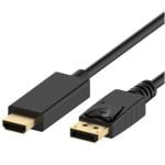 Καλώδιο DisplayPort Ewent EC1430 HDMI Μαύρο
