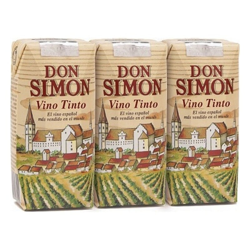 Eρυθρό ρασί Don Simon (3 x 187 ml)