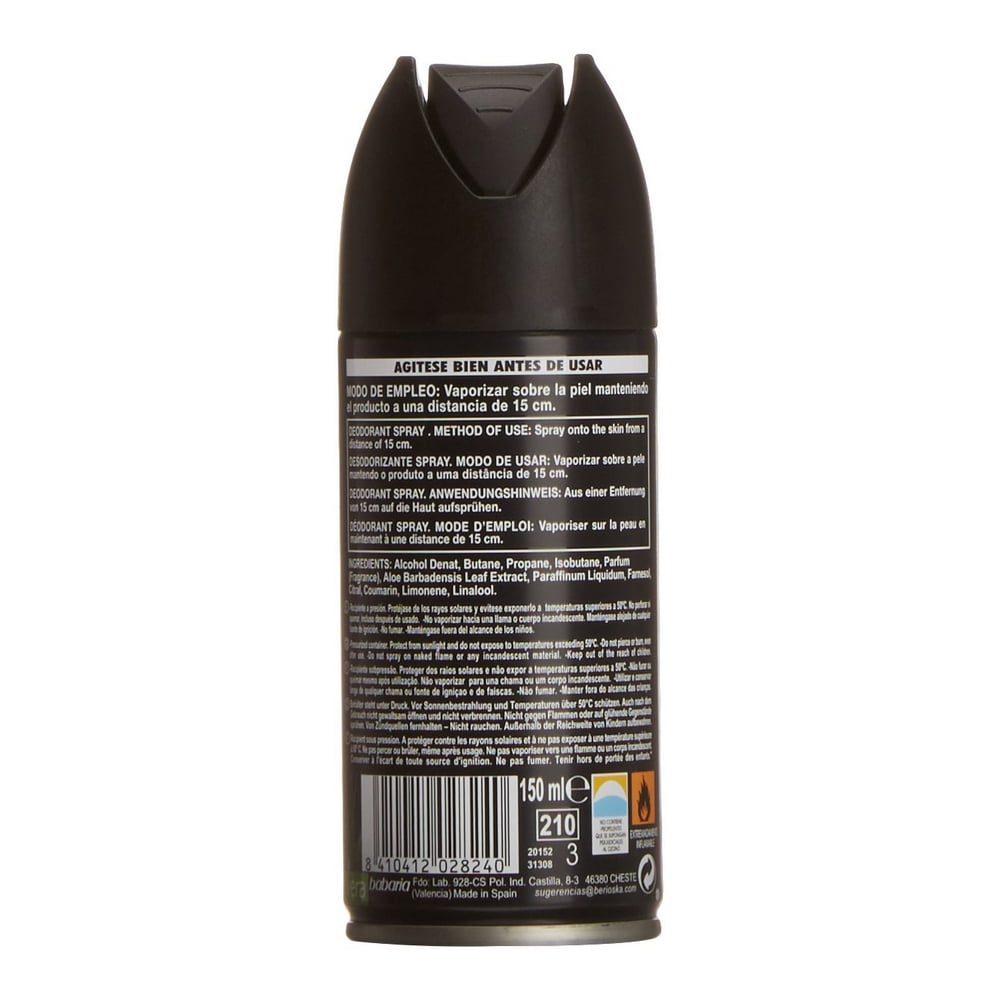 Αποσμητικό Spray Men Babaria Σοκολατί (150 ml)