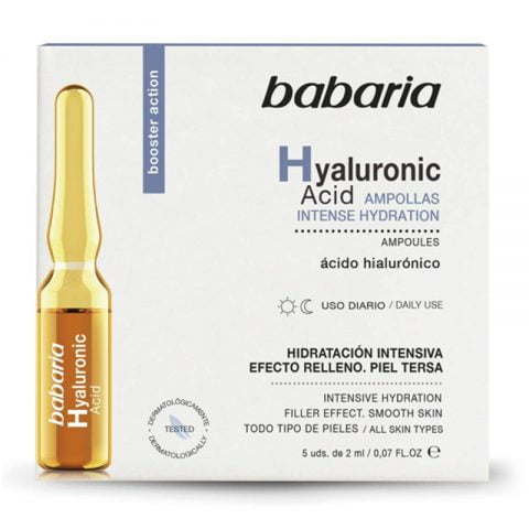 Ορός Προσώπου Babaria Hyaluronic Acid Αμπούλες (2 ml)