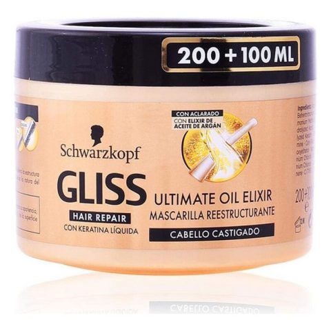 Θρεπτική Mάσκα Mαλλιών Gliss Oil Elixir Schwarzkopf (300 ml)
