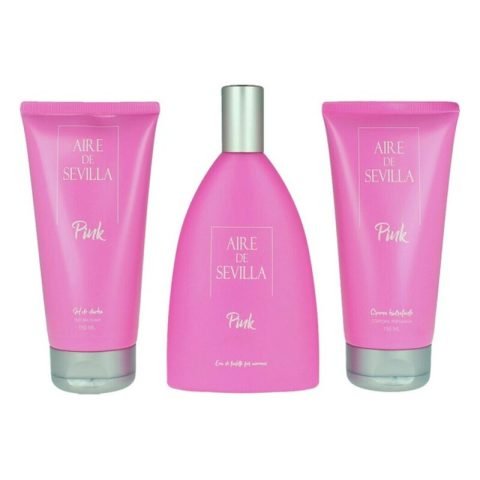 Σετ Γυναικείο Άρωμα Pink Aire Sevilla EDT (3 pcs) (3 pcs)