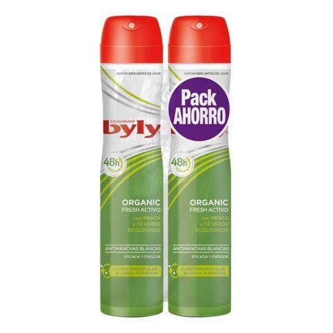 Αποσμητικό Spray Organic Extra Fresh Byly (2 uds)