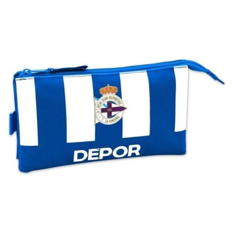 Κασετίνα R. C. Deportivo de La Coruña Μπλε Λευκό