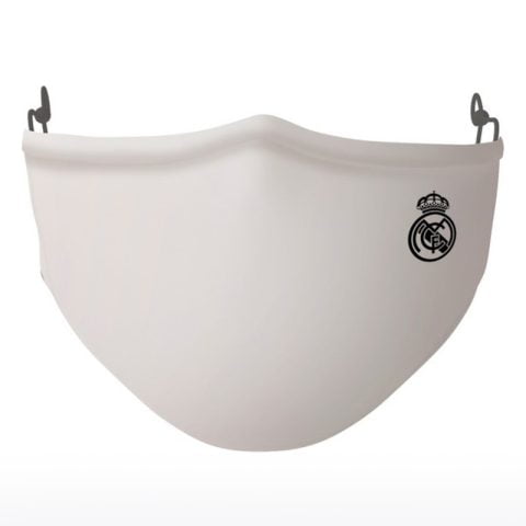 Επαναχρησιμοποιήσιμη Υφασμάτινη Μάσκα  Υγιεινής Real Madrid C.F. Παιδικά Λευκό