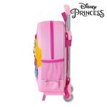 Σχολική Τσάντα 3D με Ρόδες 705 Princesses Disney Ροζ