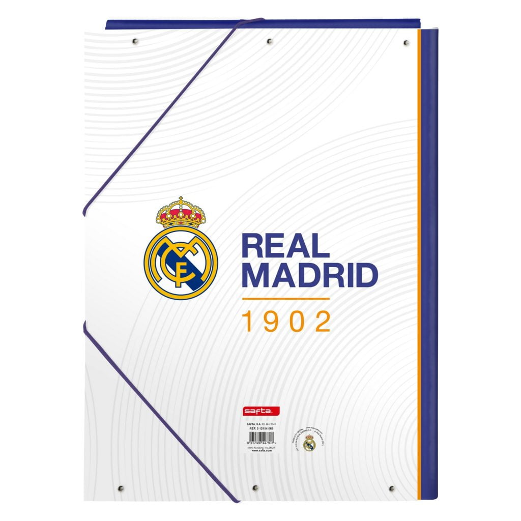 Φάκελος Real Madrid C.F. 512154068 Μπλε Λευκό A4