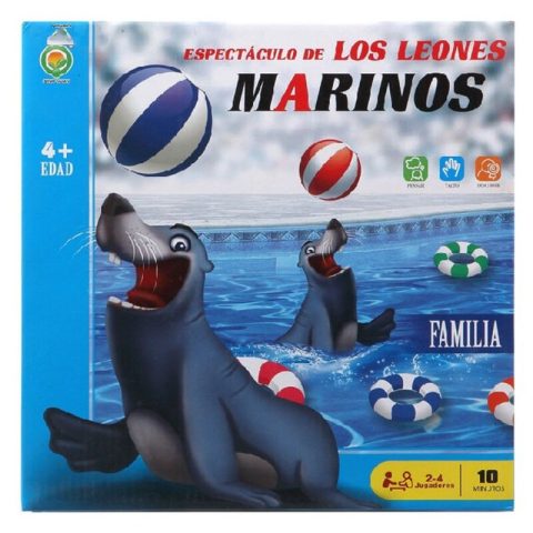 Εκπαιδευτικό παιχνίδι Sea lion show Μπλε (27 x 27 cm)