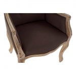 Καρέκλα DKD Home Decor λινό ξύλο καουτσούκ (63.5 x 49.5 x 102 cm)