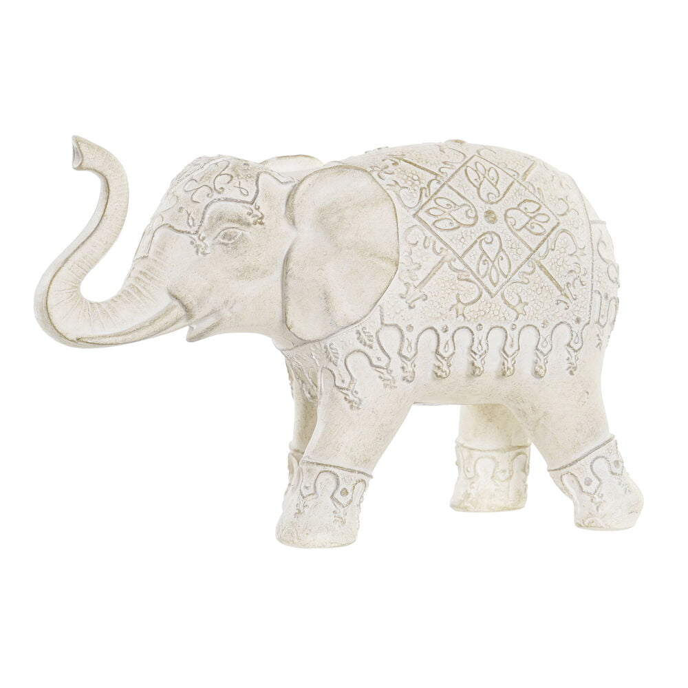 Διακοσμητική Φιγούρα DKD Home Decor Ρητίνη Ελέφαντας (26 x 10 x 17 cm)