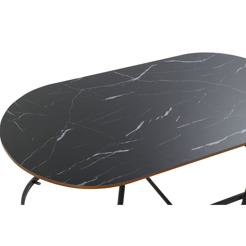 Τραπεζαρία DKD Home Decor Ξύλο Κρυστάλλινο Σίδερο (99.5 x 50 x 40 cm)