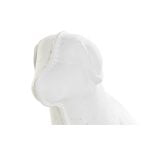 Επιτραπέζιο Φωτιστικό DKD Home Decor Λευκό Πορσελάνη LED Σκύλος (25 x 10 x 19 cm)