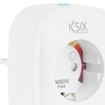 Έξυπνο Βύσμα KSIX Smart Energy Slim WIFI 250V Λευκό