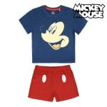 Kαλοκαιρινή παιδική πιτζάμα Mickey Mouse 73457 Ναυτικό Μπλε