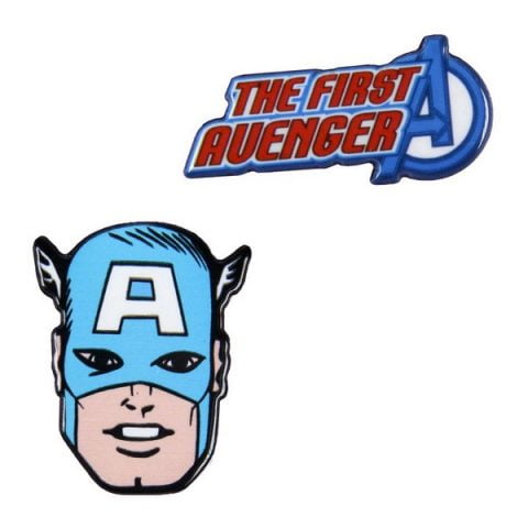 Κούμπωμα Captain America The Avengers 2600000540 Μπλε (9.5 x 14.5 x cm)
