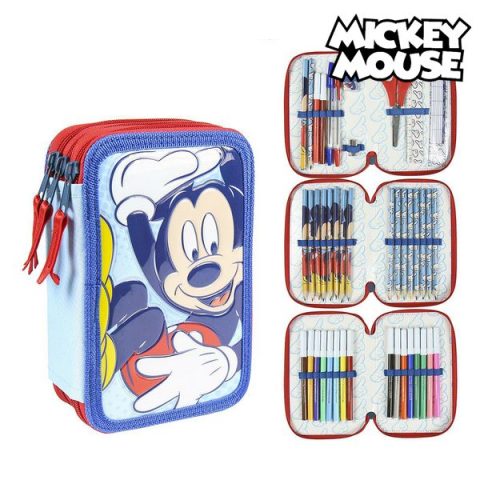 Τριπλή Κσετίνα Giotto Mickey Mouse (43 pcs) Μπλε