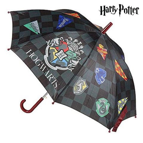 Αναδιπλούμενη Oμπρέλα Hogwarts Harry Potter Γκρι (Ø 78 cm)