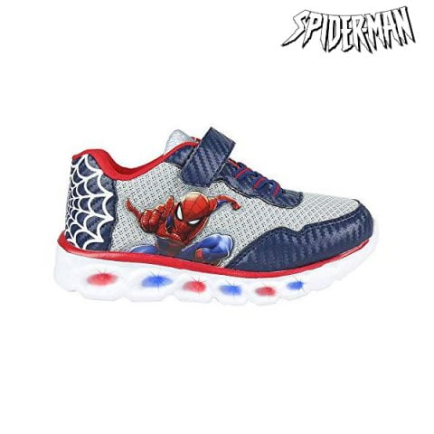 Αθλητικα παπουτσια με LED Spiderman Μπλε