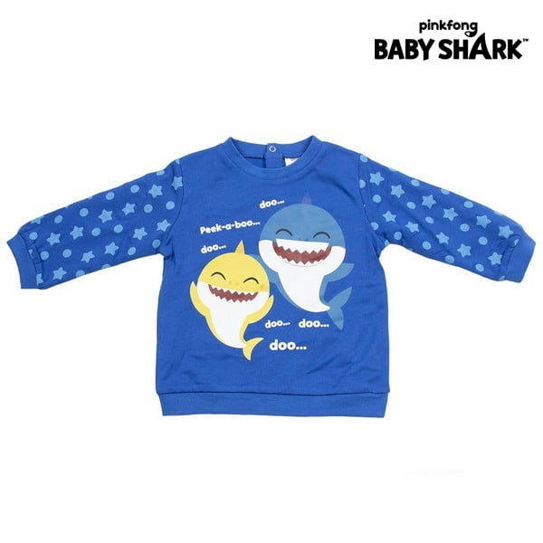 Αθλητική Φόρμα για Μωρό Baby Shark Μπλε