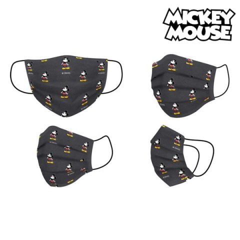 Μάσκα Υγιεινής Mickey Mouse + 11 Ετών Μαύρο