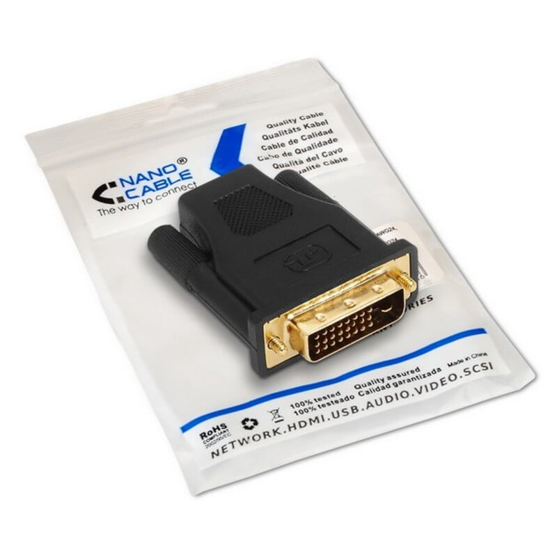 Αντάπτορας DVI-D σε HDMI NANOCABLE 10.15.0700 Μαύρο