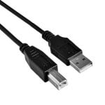 Καλώδιο USB A σε USB B NANOCABLE 10.01.0104-BK 3 m Μαύρο