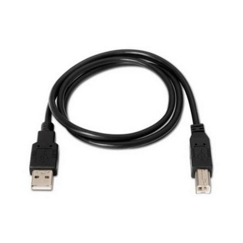 Καλώδιο USB 2.0 A σε USB B NANOCABLE 10.01.0105-BK Μαύρο (4