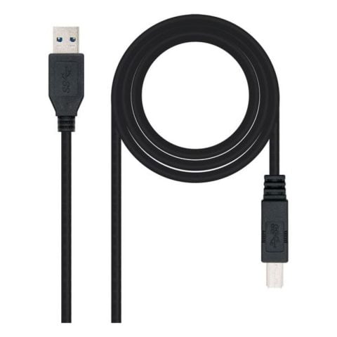 Καλώδιο USB NANOCABLE 10.01.0802-BK Μαύρο