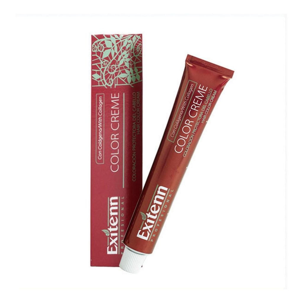 Μόνιμη Βαφή Color Creme Exitenn Nº 2 Red Fuchsia (60 ml)