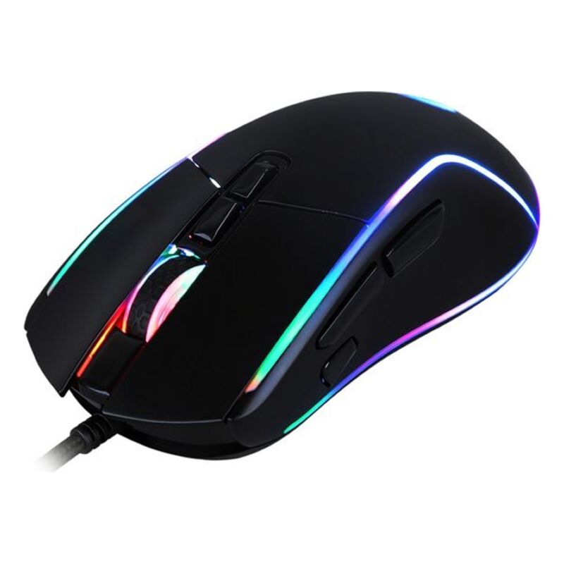 Ποντίκι Gaming με LED CoolBox DG-MOU019-RGB        RGB 6400 dpi 30 ips Μαύρο
