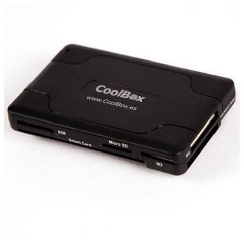 Έξυπνη Μονάδα Ανάγνωσης Καρτών CoolBox CRE-065 USB 2.0 Μαύρο