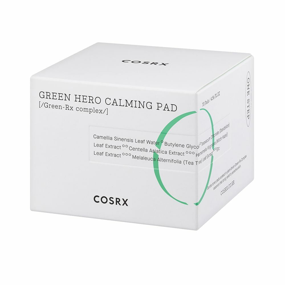Τονωτικό Προσώπου Cosrx Green Hero Δίσκοι Βαμβακιού Καταπραϋντικό (70 uds)