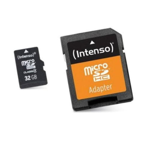 Κάρτα Μνήμης Micro SD με Αντάπτορα INTENSO 3413480 32 GB Κατηγορία 10