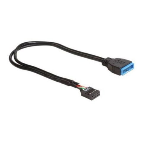 Καλώδιο USB DELOCK 83281 30 cm Μαύρο