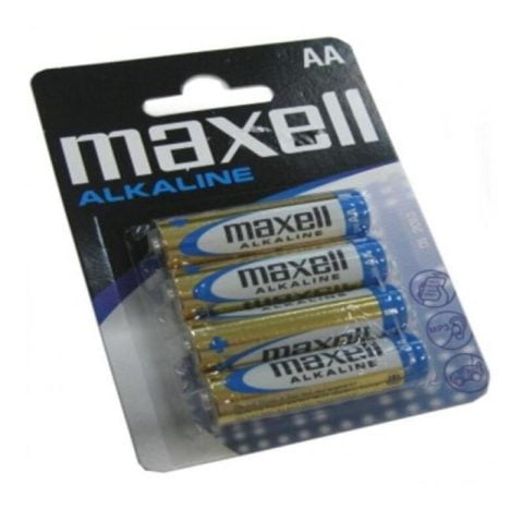 Αλκαλικές Μπαταρίες Maxell MN1500 (Pack-4) AA 1