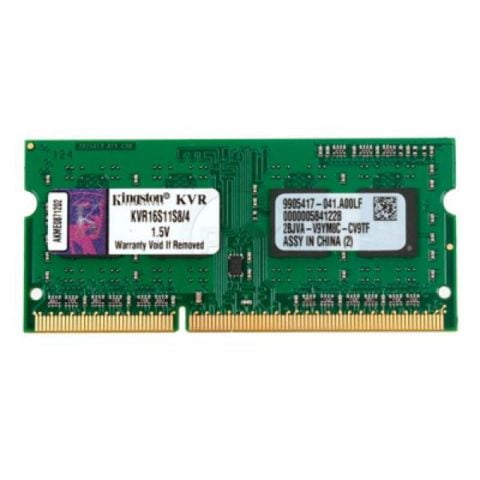Μνήμη RAM Kingston KVR16S11S8/4 4 GB DDR3