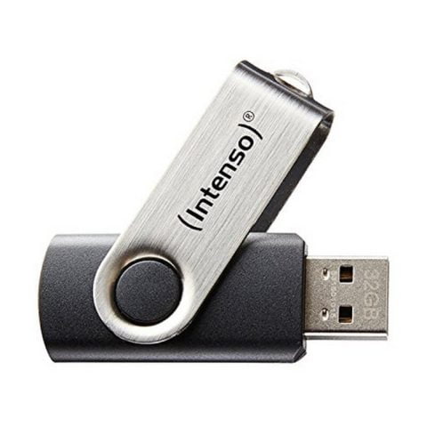 Στικάκι USB INTENSO 3503490 USB 2.0 64 GB Μαύρο 64 GB Στικάκι USB