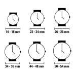 Λουρί για Ρολόι Bobroff BFS005 Ασημί (Ø 22 mm)