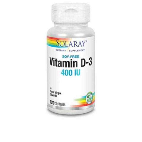 Μαργαριτάρια Solaray Βιταμίνη D3 (120 uds)