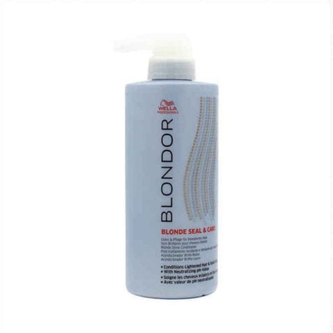 Κρέμα για Χτενίσματα Wella Blondor Seal & Care (500 ml)