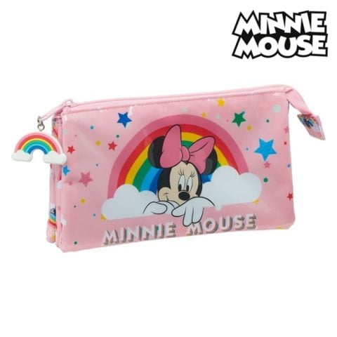Κασετίνα Minnie Mouse Rainbow Ροζ