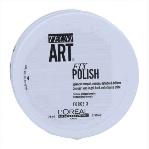 Κερί Μαλλιών για Περισσóτερο Σχήμα L'Oréal Paris Tecni Art Fix Polish (75 ml)