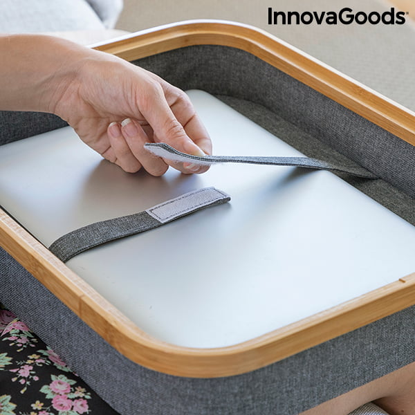 Φορητό γραφείο με δίσκο αποθήκευσης Larage InnovaGoods