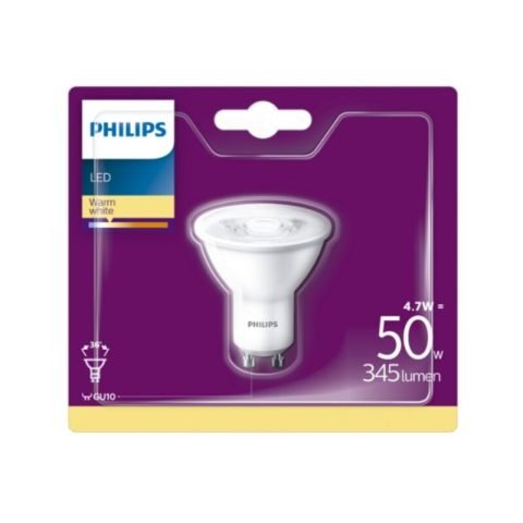 Διχροϊκή Λάμπα LED Philips Bombilla GU10 A+ 4